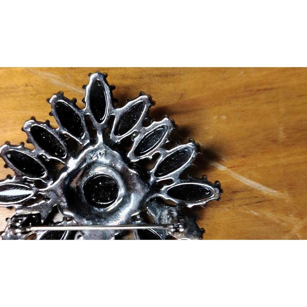 Lot Of 3 Pieces Jewelry Sterling Bracelet, Sterling Ring,Marked M Brooch - Picture 7 of 12